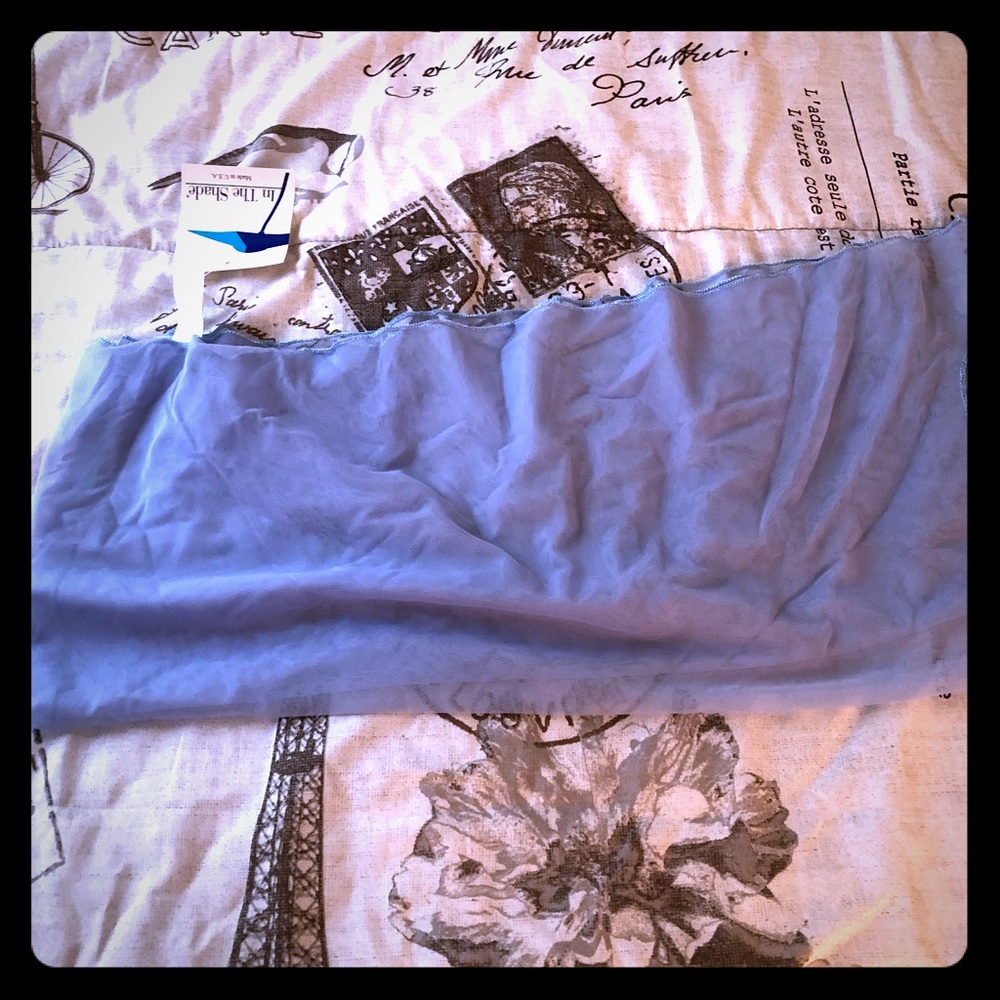light blue sarong